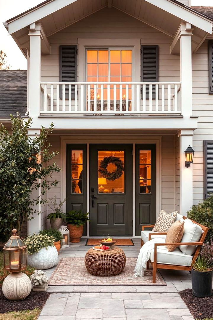 Cozy Greige Expression - 22 Greige Paint Colors for Exteriors