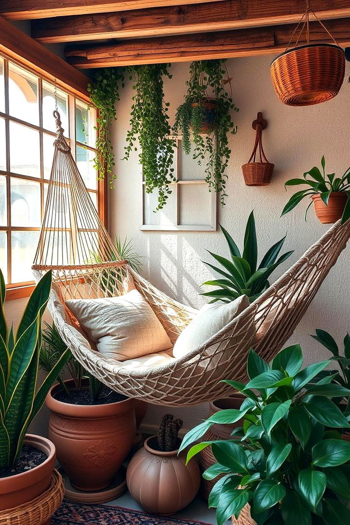 Cozy Hammock Retreat - 22 Farmhouse Porch Ideas
