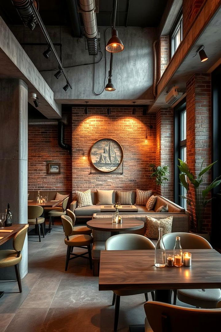 Cozy Industrial Style - 22 Grey and Beige Living Room Ideas