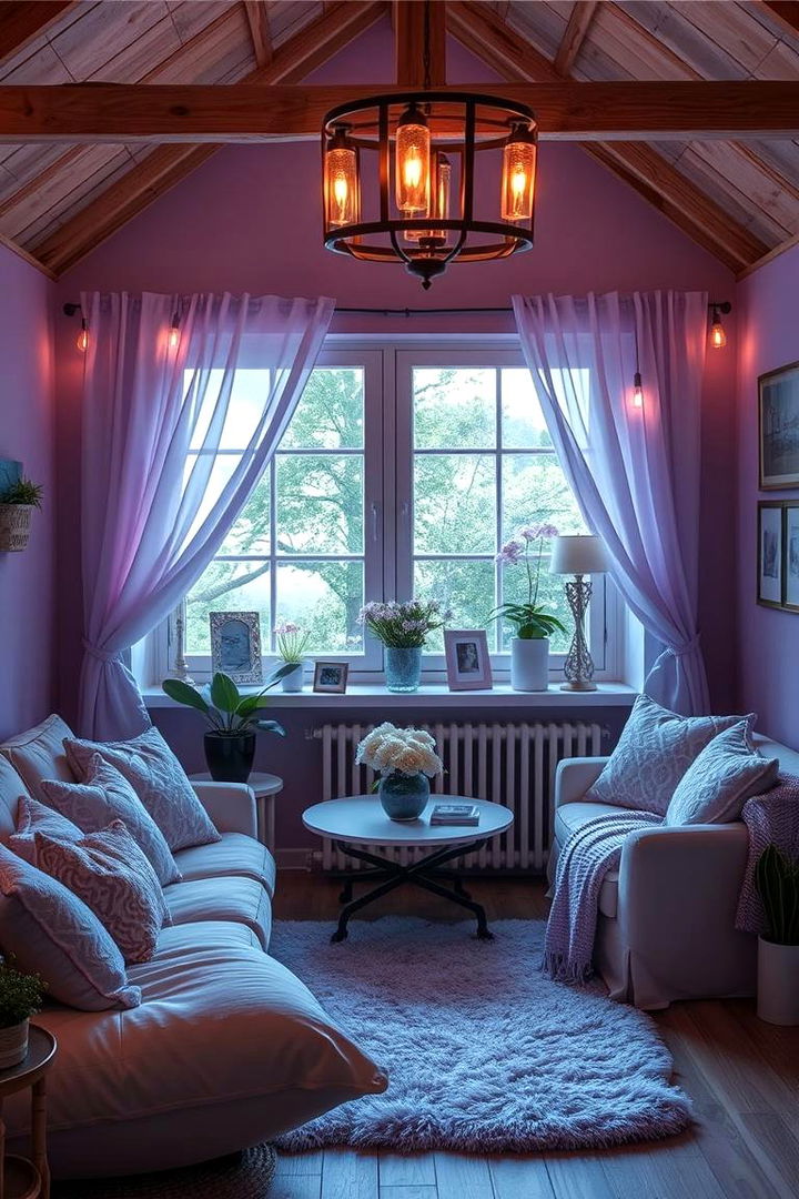 Cozy Lilac Retreat - 22 Lilac Bedroom Ideas