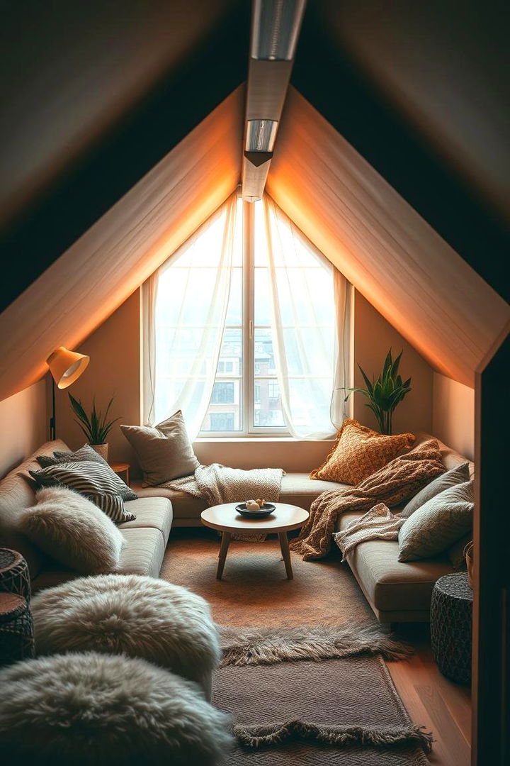 Cozy Loft Nook - 22 Loft Bedroom Ideas