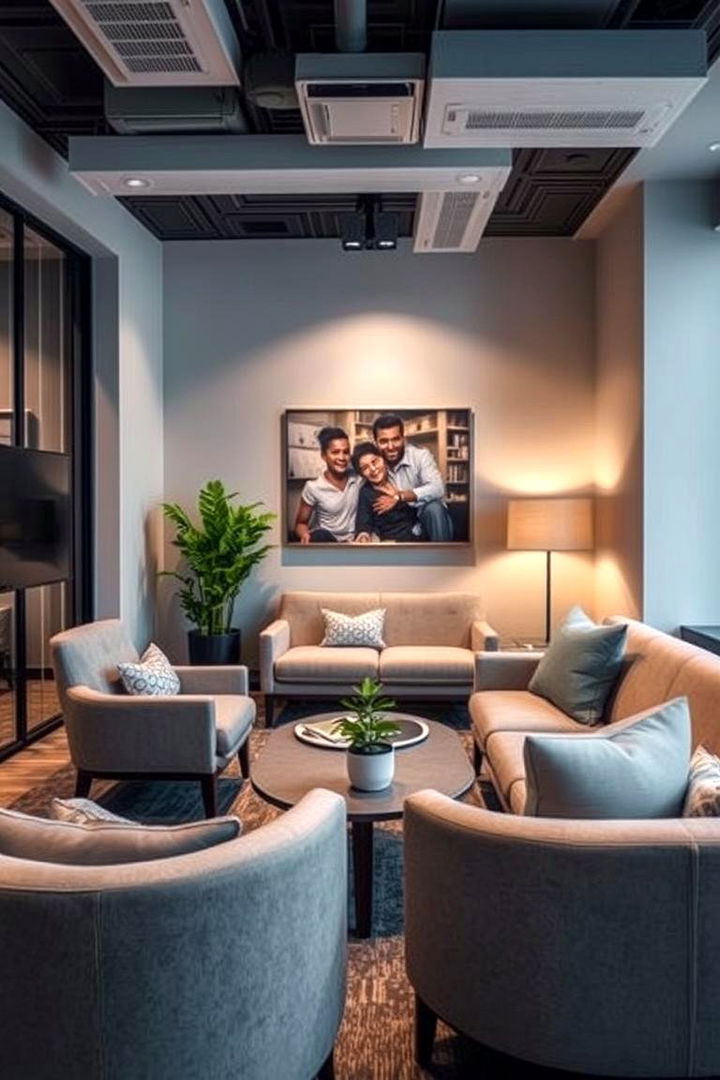 Cozy Lounge Areas - 22 Office Guest Room Ideas