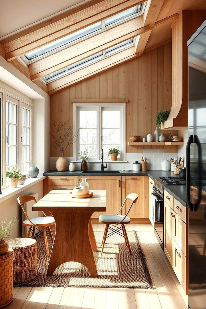 Cozy Nordic Sunroom Kitchen - 22 Sunroom Kitchen Ideas