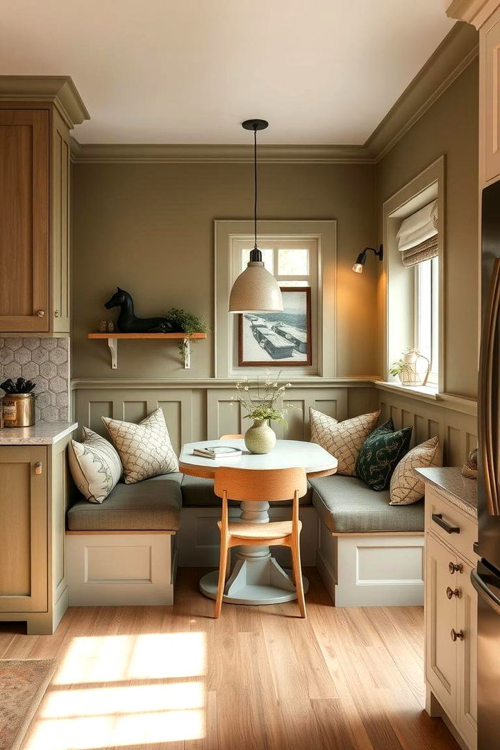 Cozy Olive Dining Spaces - 22 Olive Green Kitchens