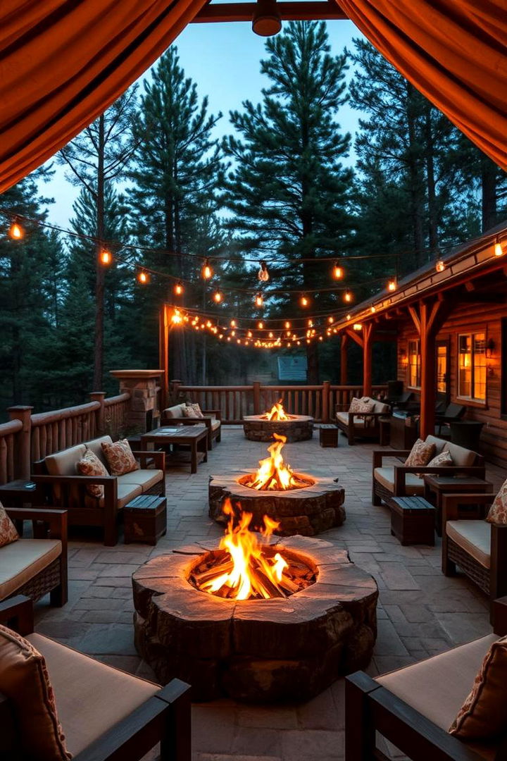 Cozy Outdoor Pine Lounge - 22 Pine Tree Landscape Ideas