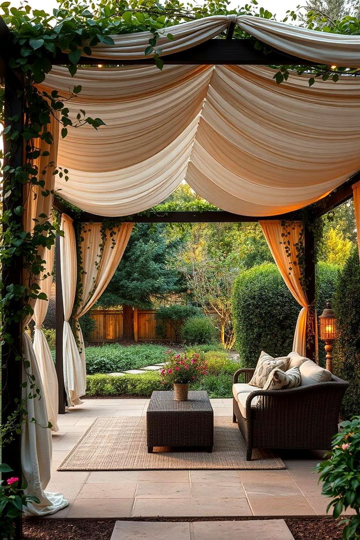 Cozy Pergola Retreat - 22 Backyard Oasis Ideas
