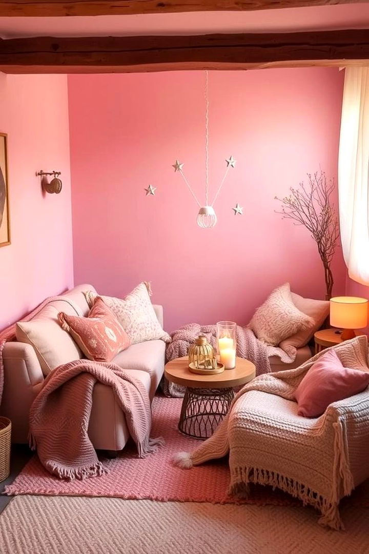 Cozy Pink Comfort - 22 Pink Room Ideas