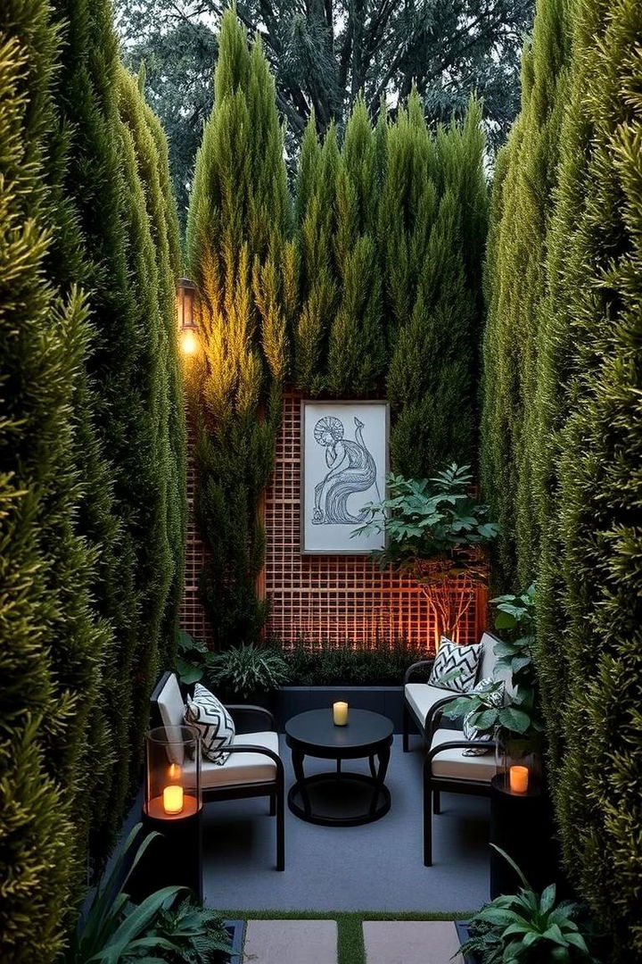 Cozy Privacy Garden - 22 L Shaped Backyard Ideas