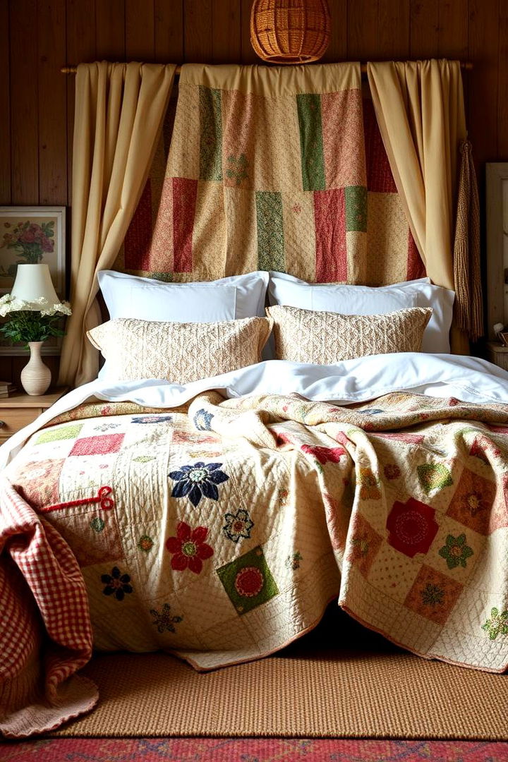 Cozy Quilted Comfort - 22 Country Bedroom Ideas