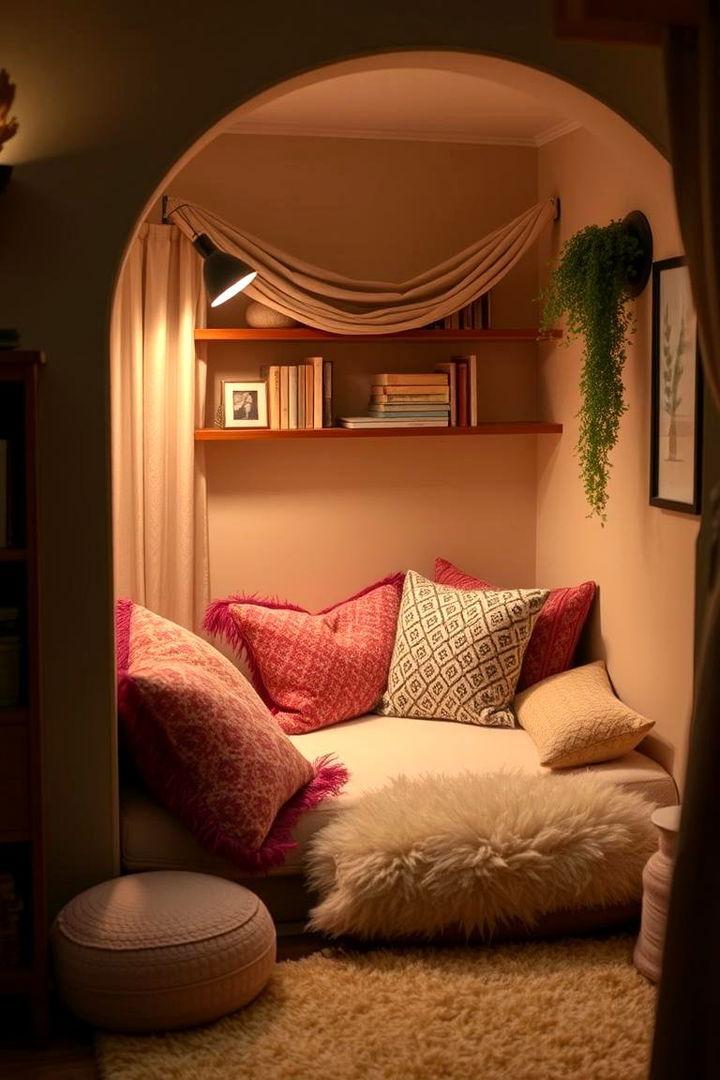 Cozy Reading Corner - 22 Girl Room Ideas for 10-year-olds