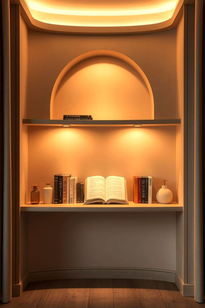 Cozy Reading Corner Shelf - 22 Corner Bookshelf Ideas