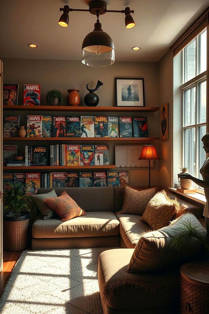 Cozy Reading Nook - 22 Marvel Bedroom Ideas
