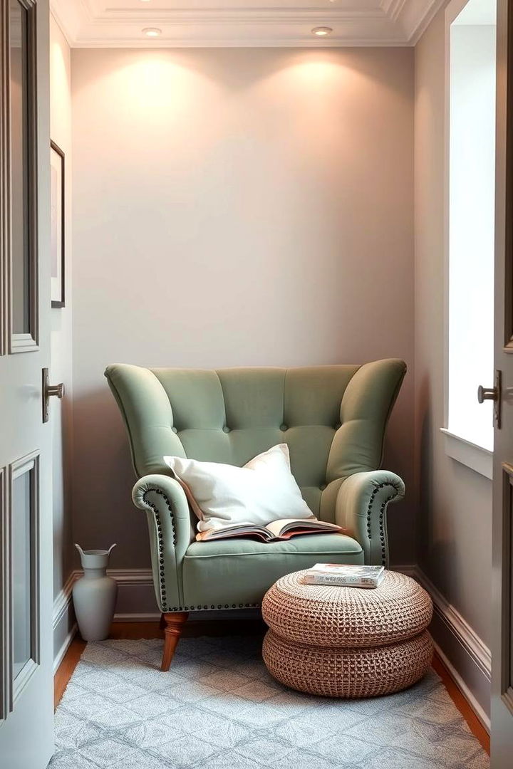 Cozy Reading Nook Creation - 22 Sage Green Nursery Ideas