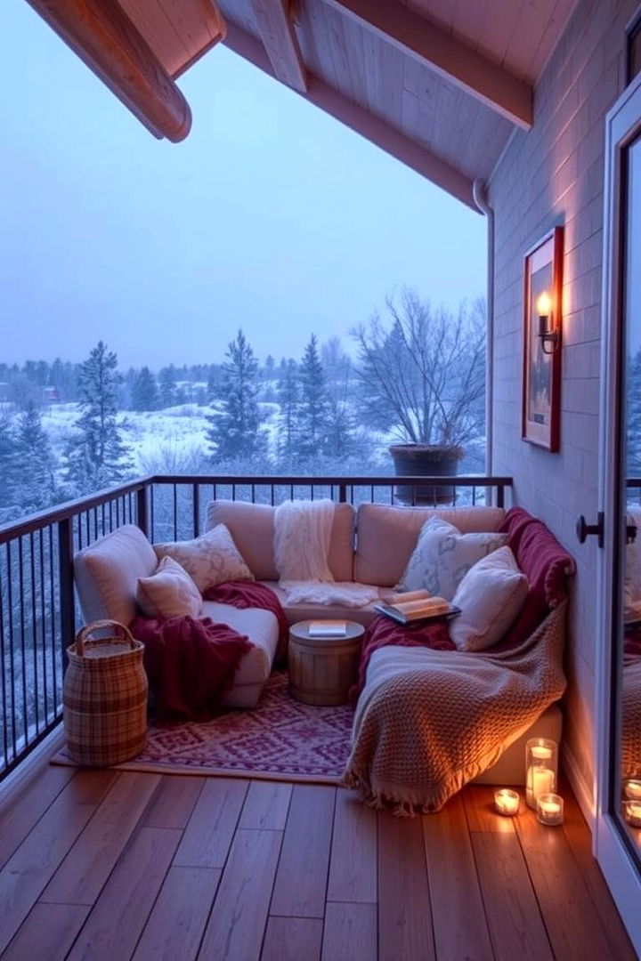 Cozy Reading Nook Escape - 22 Loft Balcony Ideas