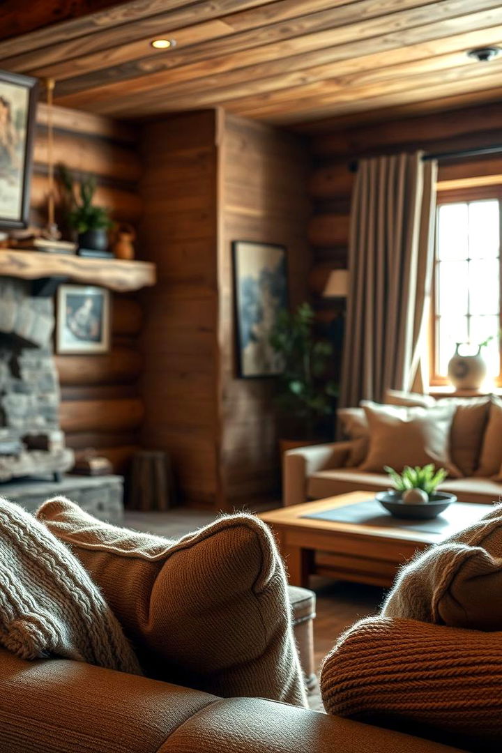 Cozy Rustic Masculine Comfort - 22 Mens Living Room Ideas