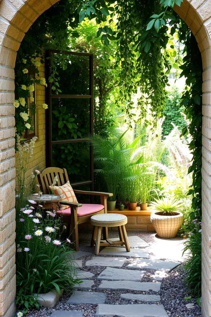 Cozy Secret Garden Nook - 22 English Garden Ideas