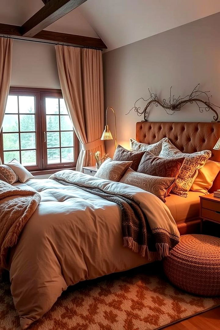 Cozy Textile Layers - 22 Primary Bedroom Ideas
