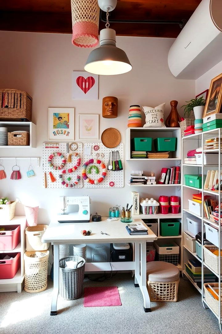 Craft a Versatile Sewing and Crafts Space - 22 Spare Room Ideas