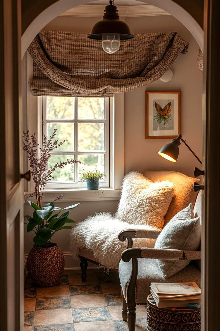 Crafting Cozy Reading Nooks - 22 Boho Cottage Style Decor Ideas