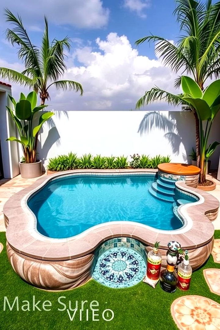 Crafting Custom Shapes for Unique Designs - 22 Small Pool Ideas