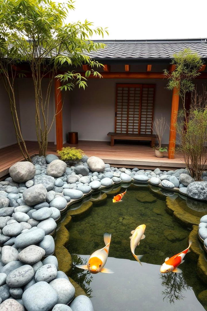 Crafting a Japanese Style Pond Retreat - 22 Fish Pond Ideas