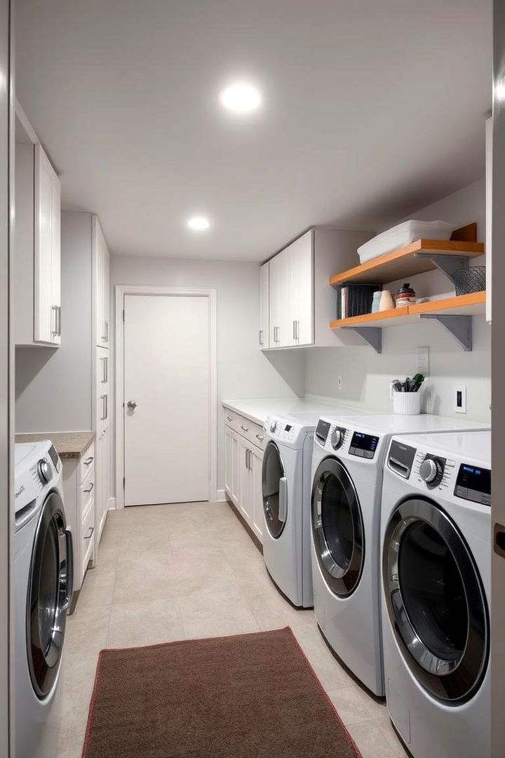 Crafting an Ergonomic Layout for Efficiency - 22 basement laundry room ideas