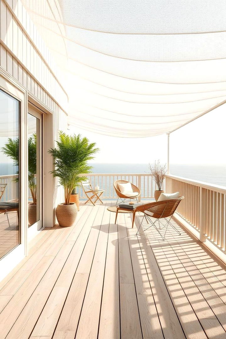 Creamy Beige Neutrality - 22 Deck Color Ideas