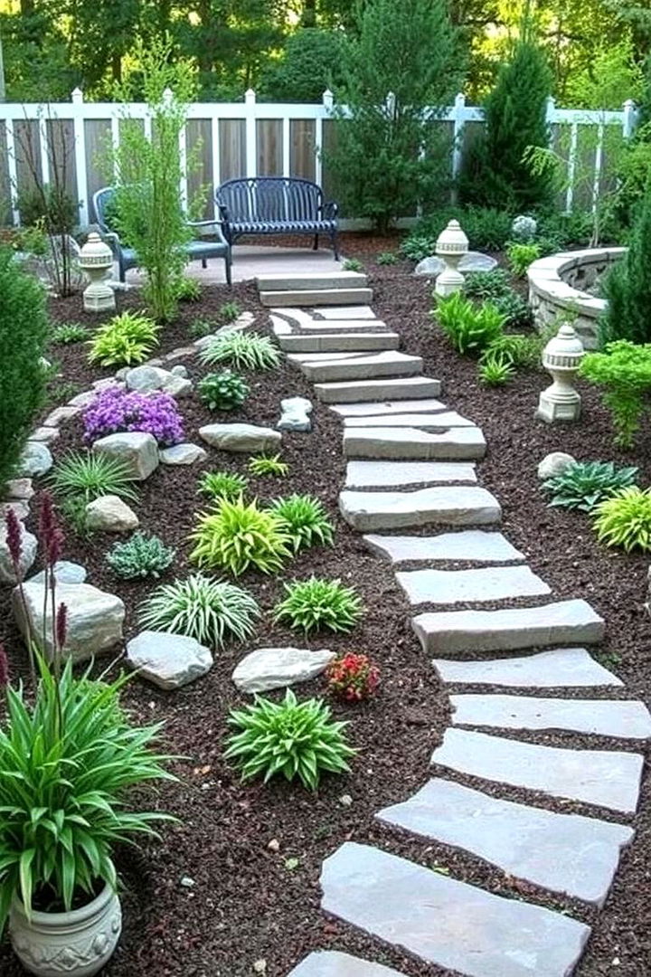 Creating Cohesion in Outdoor Spaces - 22 Flagstone Steps