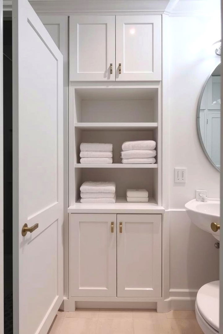 Creating Functional Storage Ideas - 22 Masculine Bathroom Ideas