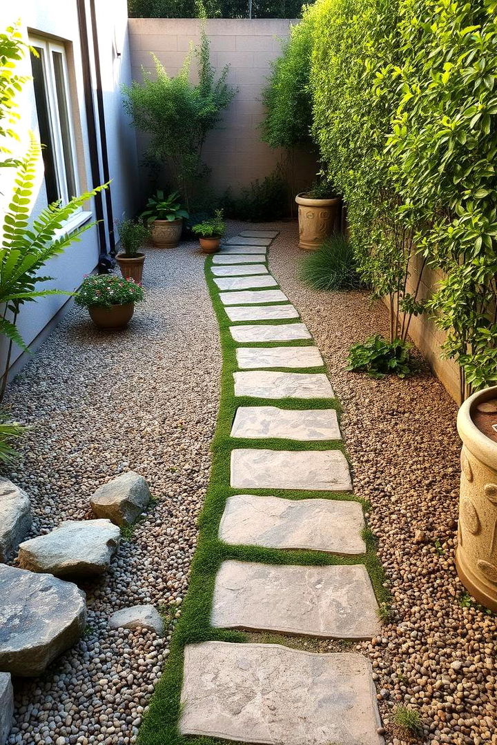 Creating Stone and Gravel Pathways - 22 Rustic Patio Ideas