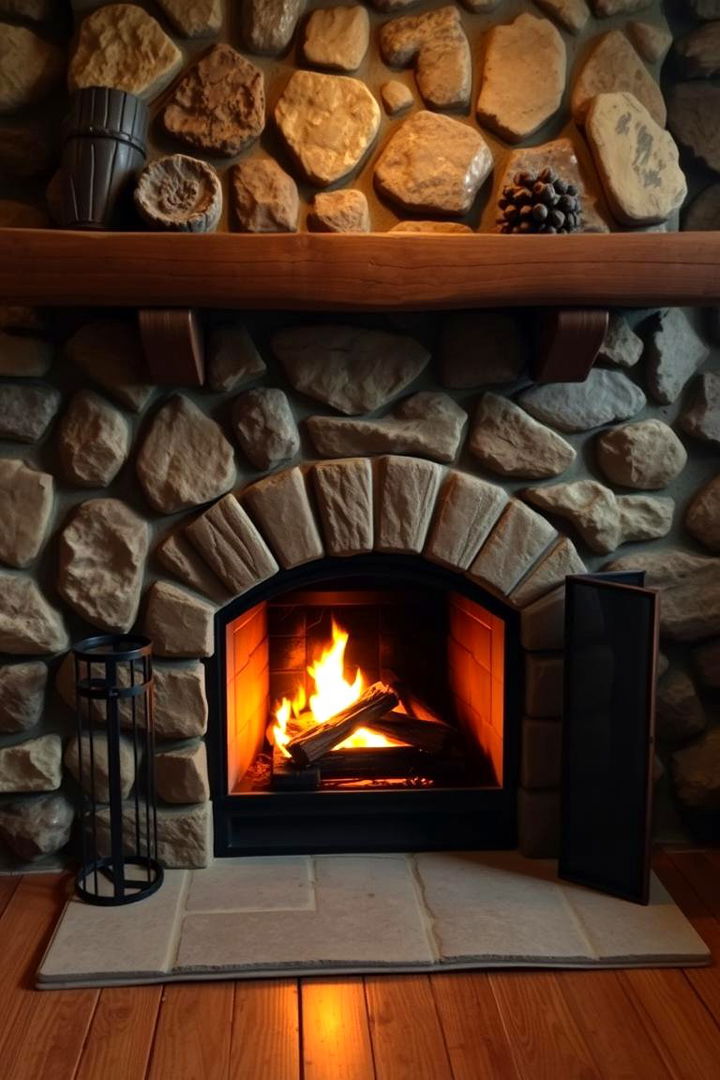 Creating a Cozy Fireplace Focal Point - 22 Cottage Decorating Ideas