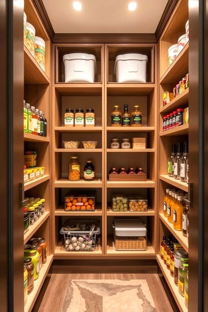 Creating a Dual Zone Pantry - 22 Kitchen Pantry Ideas