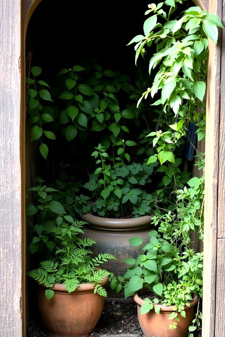 Creating a Hidden Herb Garden - 22 Shade Garden Design Ideas