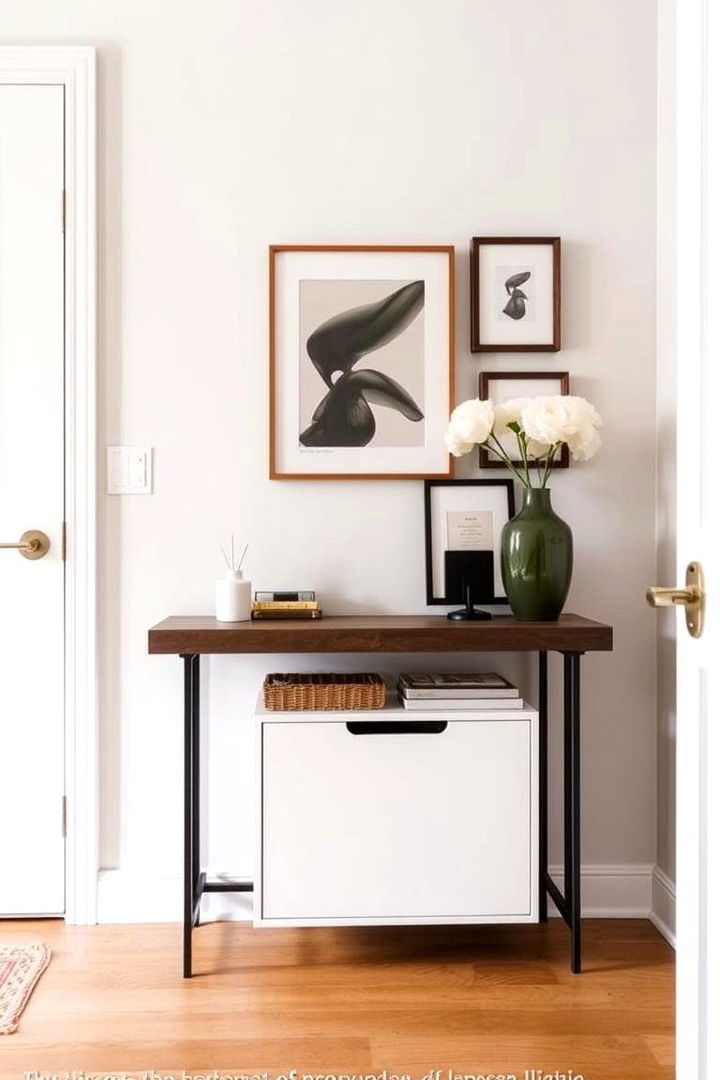 Creating an Inviting Entryway - 22 Small Apartment Ideas for Guys