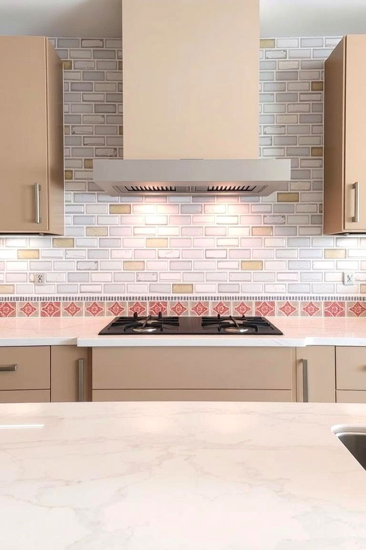 Creative Backsplash Designs - 22 Townhouse Kitchen Ideas