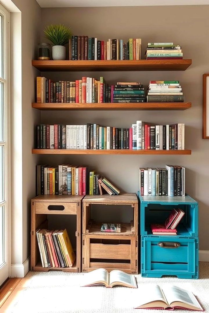 Creative Book Storage Ideas - 22 Storage Ideas