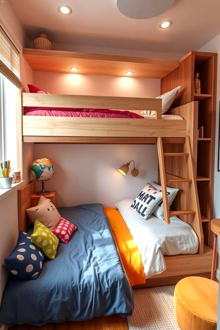 Creative Bunk Beds - 22 Small Bedroom Ideas