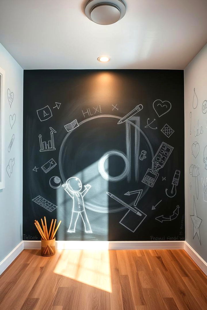 Creative Chalkboard Walls - 22 Wall Covering Ideas