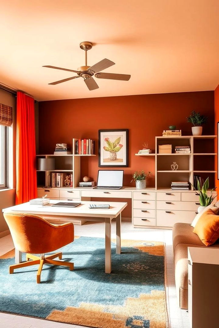 Creative Color Schemes - 22 Study Room Ideas