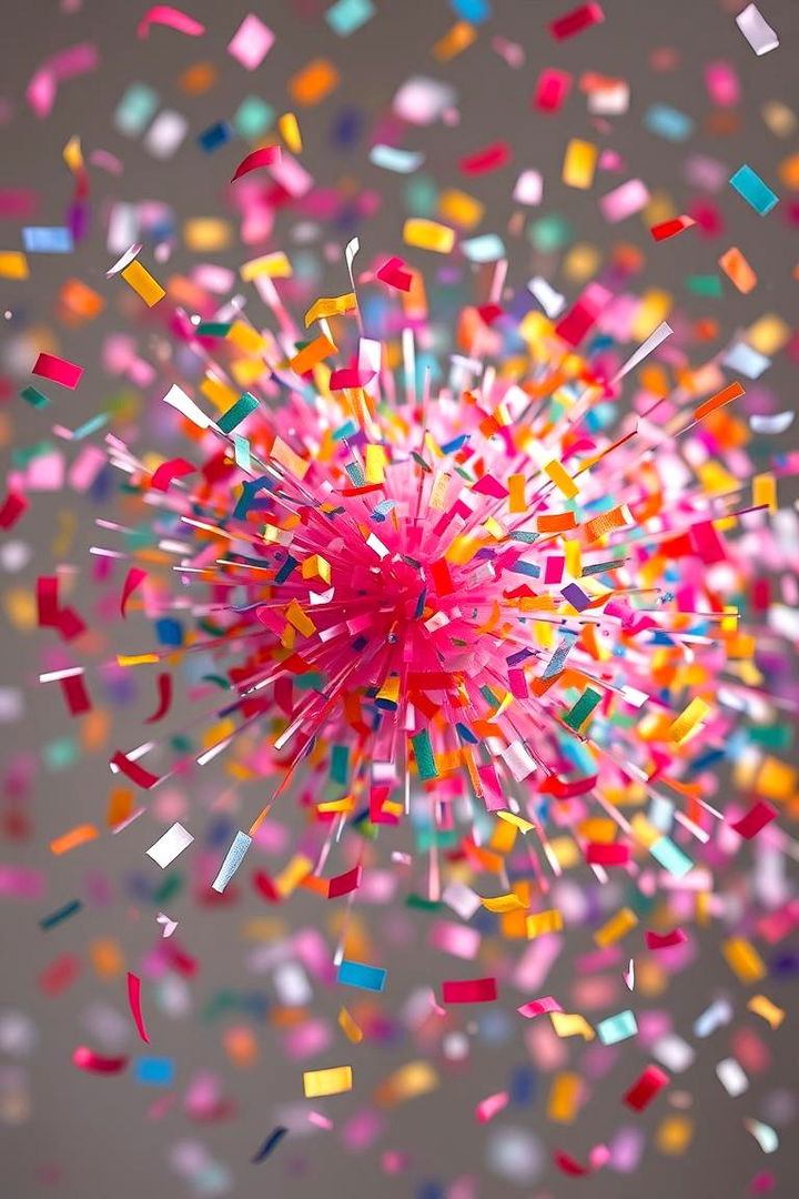 Creative Confetti Bombs - 22 Birthday Decoration Ideas