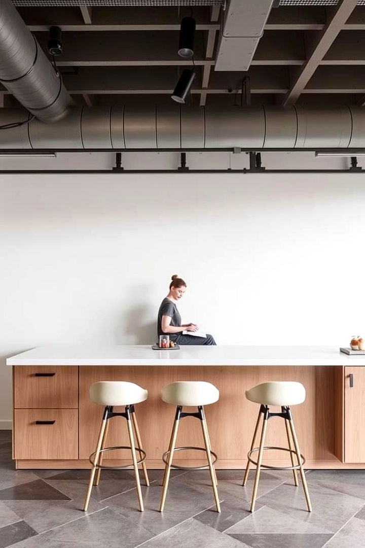 Creative Counter Seating - 22 Eat in Kitchen Ideas