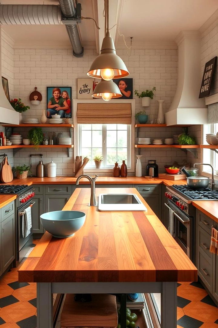 Creative Culinary Spaces - 22 Kitchens With Butcher Block Countertops