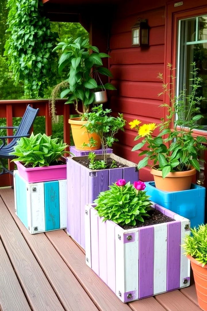 Creative DIY Planter Designs - 22 Backyard Deck Ideas on a Budget