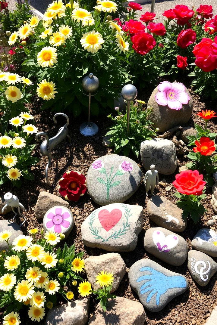 Creative Garden Art Displays - 22 Cheap Backyard Makeover Ideas