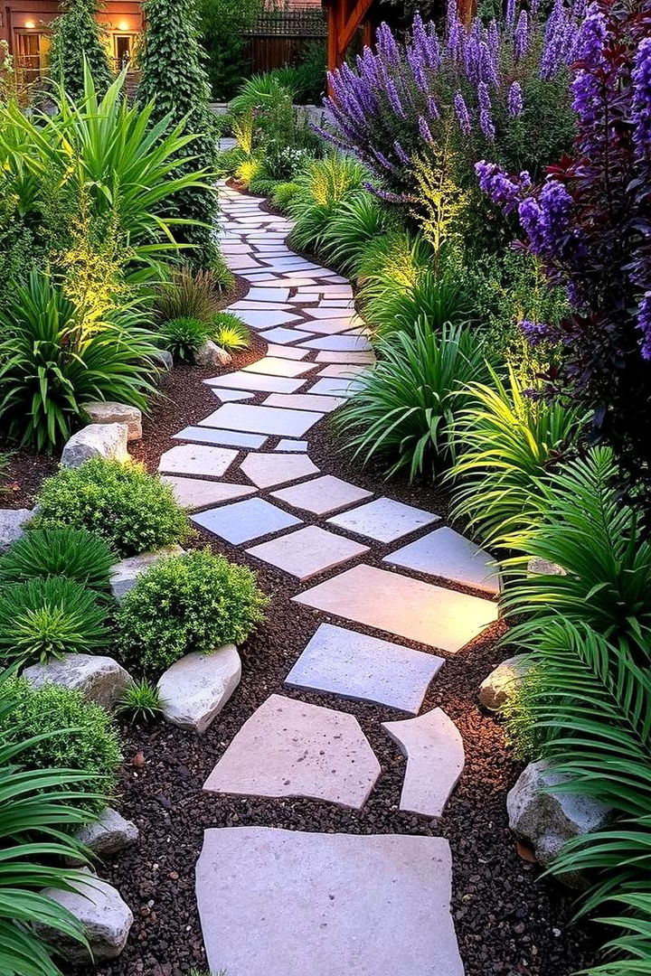 Creative Garden Pathways - 22 Large Backyard Ideas