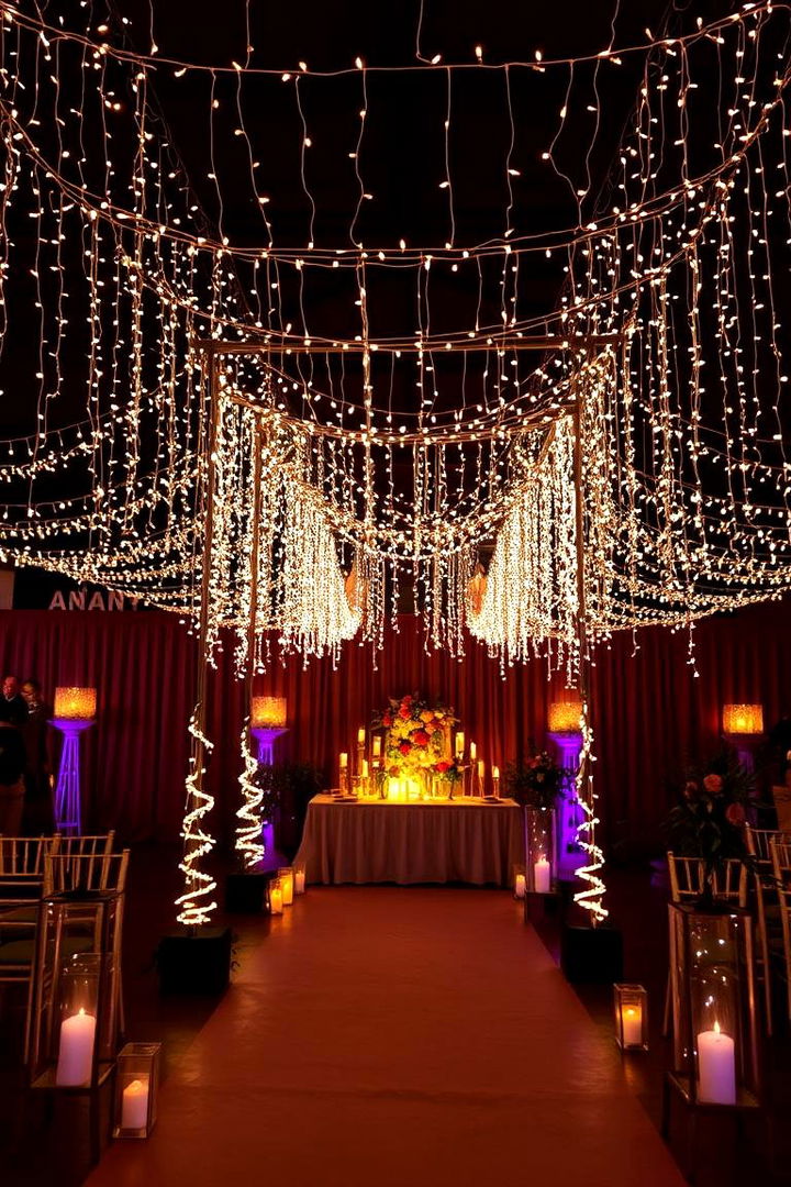 Creative Lighting Ambiance - 22 Casual Wedding Ideas