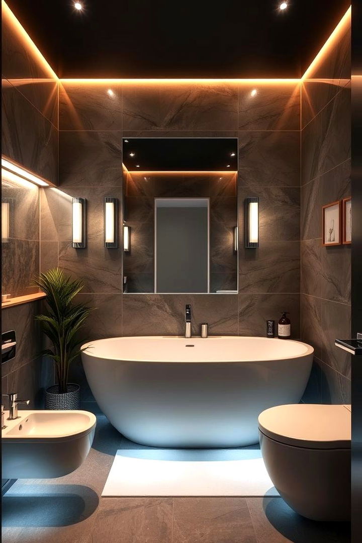 Creative Lighting Innovations - 22 Family Bathroom Ideas