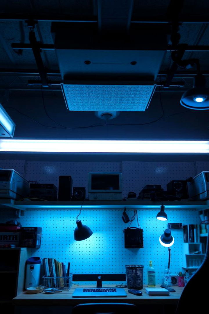 Creative Lighting Solutions - 22 Craft Room Ideas