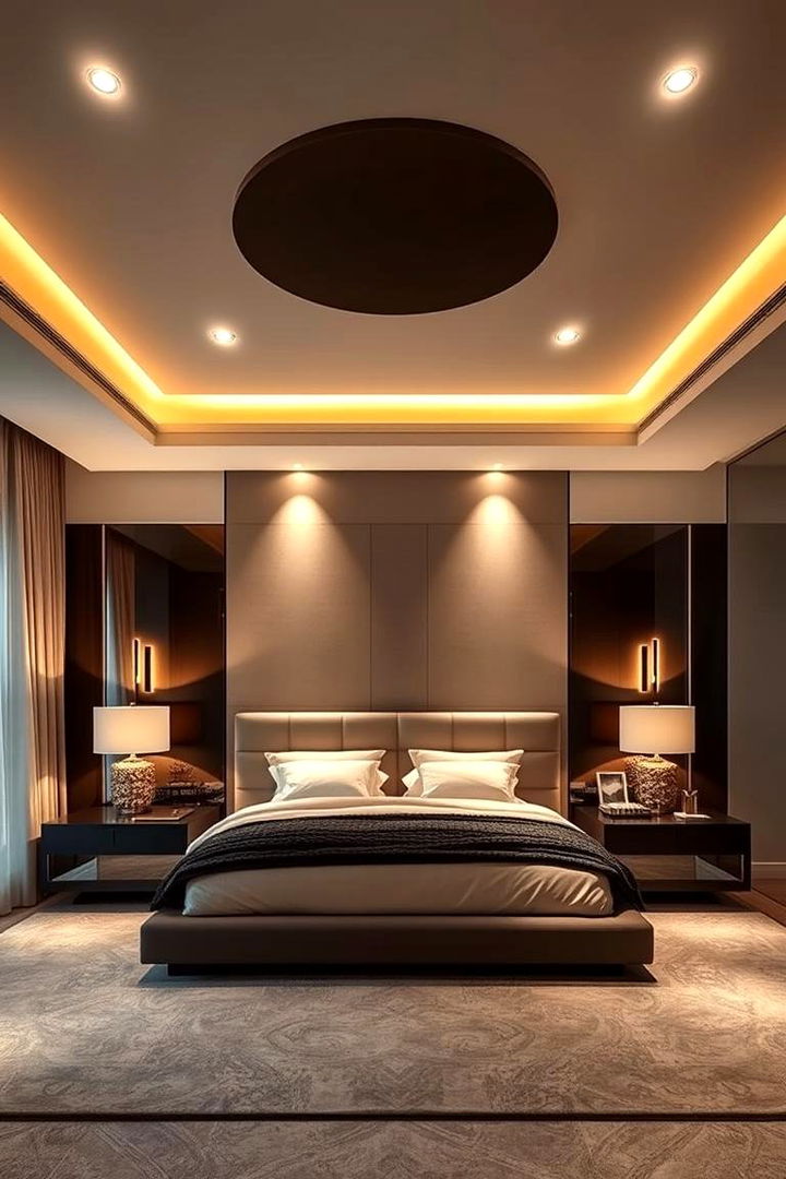 Creative Lighting Strategies for Ambiance - 22 Large Bedroom Design Ideas