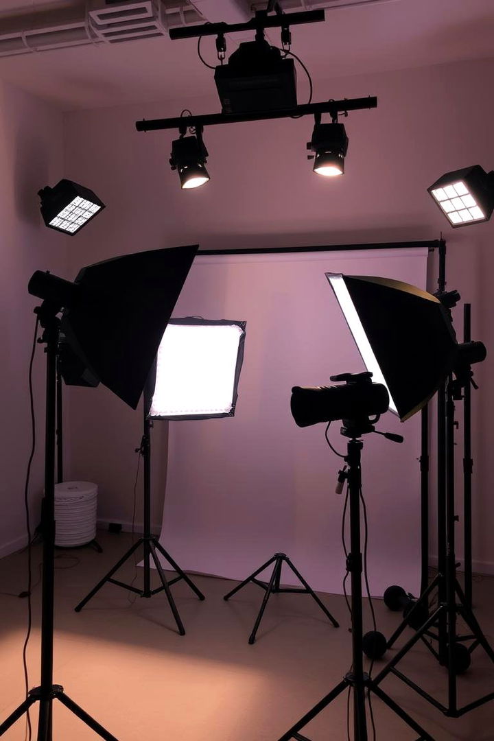 Creative Lighting Techniques - 22 Content Creator Room Ideas